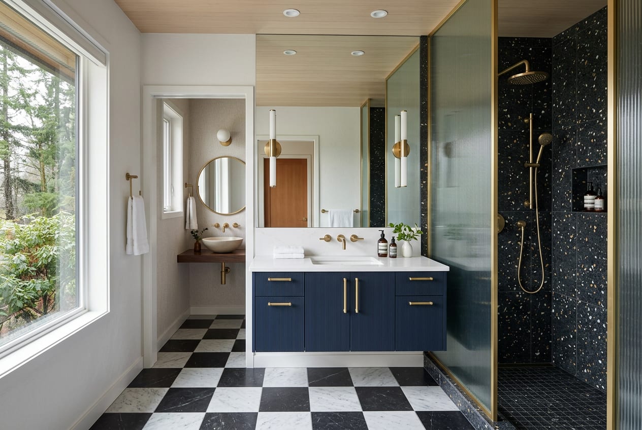 Alvarez Bathroom Remodeling Company, bathroom remodeling in Olympia, completed project 2